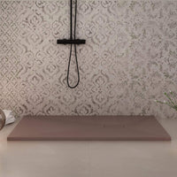 Piatto Doccia in Pietra 80x80 cm Bonussi Manila Marrone
