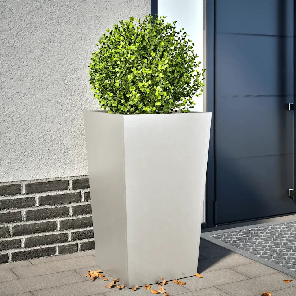 vidaXL Fioriera da Giardino 45x45x75 cm in Acciaio Inox