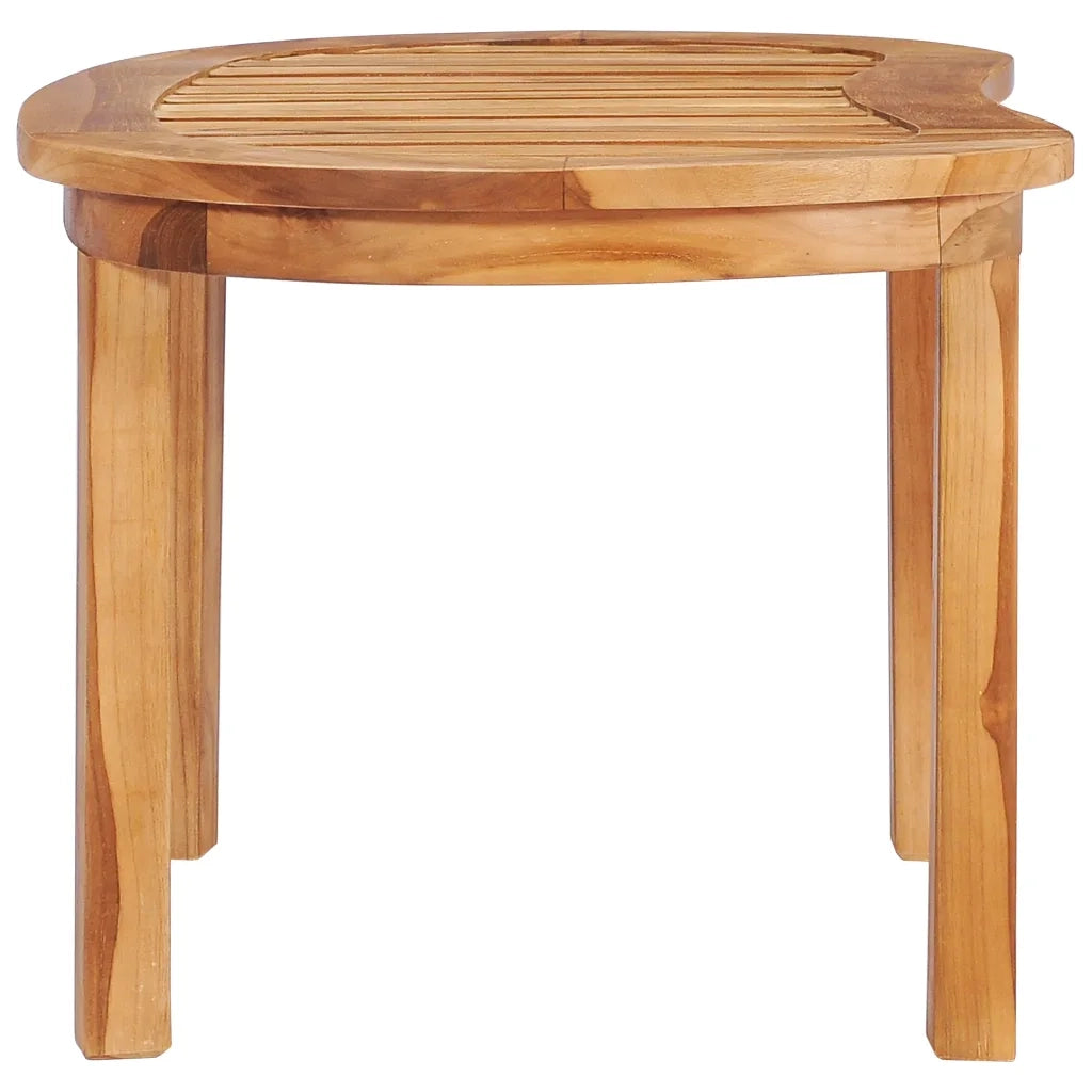 Tavolino da Salotto 90x50x45 cm in Legno Massello di Teak 48027