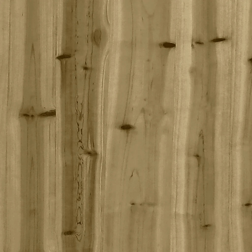 Sedia da giardino-Poggiapiedi Giardino con Cuscini 2pz Legno Impregnato di Pino 458539