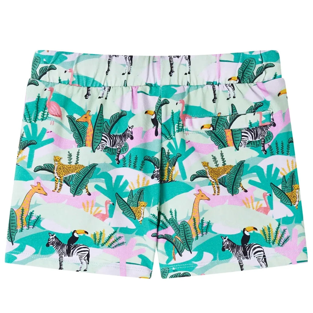Pantaloncini per Bambini con Coulisse Menta Chiaro 92 CFW9611812