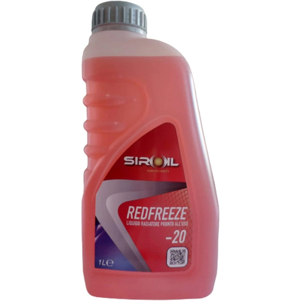 Trade Shop - Liquido Per Radiatori Radiatore Pronto All'uso Redfreeze -20 Rosso 1 Lt Sir-redf -