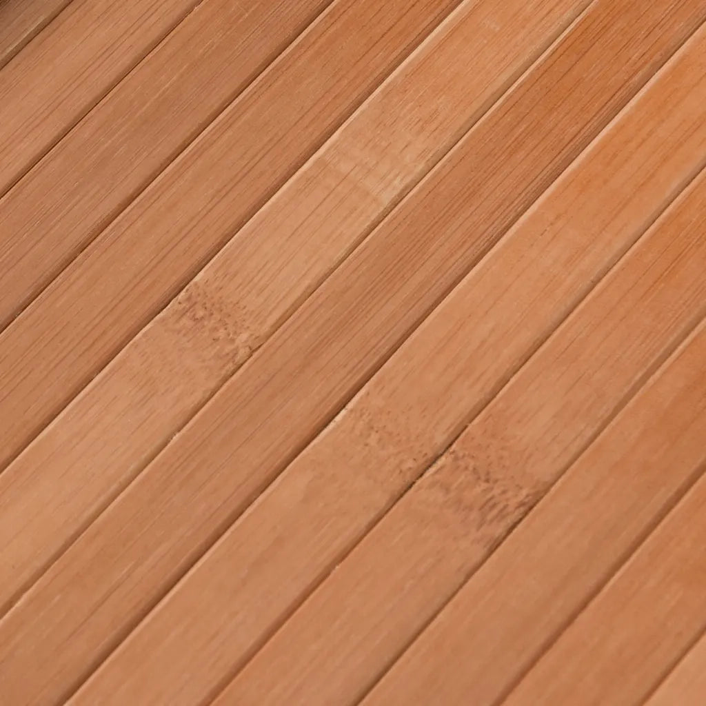 Tappeto Rotondo Naturale 60 cm in BambÃ¹