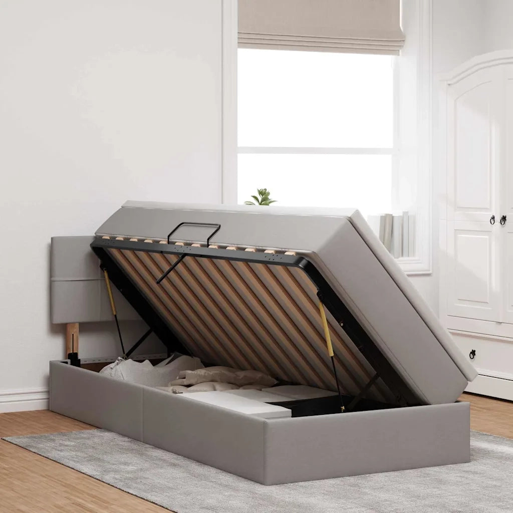 Letto con contenitore e materasso Talpa 100 x 200 cm 3370491