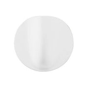 Sirio Lampada da parete LED 8W in ceramica bianca con diffusore opale 3000K, design artigianale Made in Italy diametro 24 cm IP40 per interni