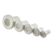 PASSASCAFO BIANCO FILETTATO 1/2"