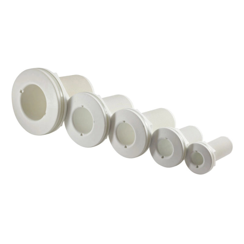 PASSASCAFO BIANCO FILETTATO 1/2"