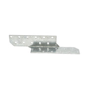 Ancoraggio a cuneo per travetto sinistro 33x33x170mm, spessore 2mm, acciaio zincato