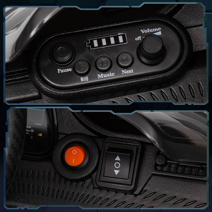 Macchina Elettrica per Bambini con Licenza Maserati Gran Turismo Folgore 12V Grigio