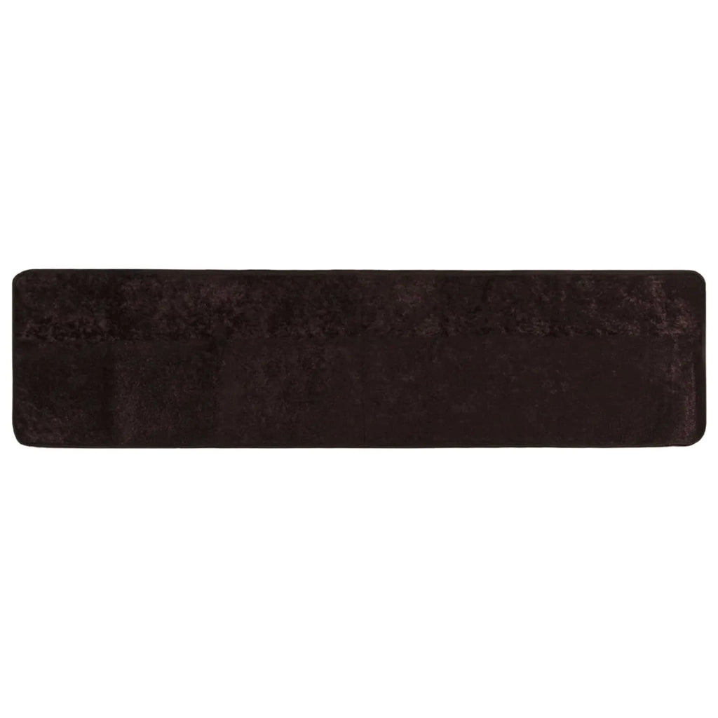 Runner Tappeto MARSA Antracite 50 x 300 cm Poliestere e PVC 42023164
