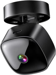 Casa sicura Wi-Fi Camera - Camera di sicurezza per interni - Sorveglianza a distanza - 360° rotativa - 11 x 8 x 3 cm
