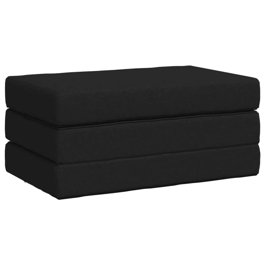 Divano Letto Pieghevole 80 x 67 x 45 cm Nero