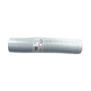 Tubo fumi flessibile estensibile alluminio BIANCO 120 mm da 0,5 a 3 mt