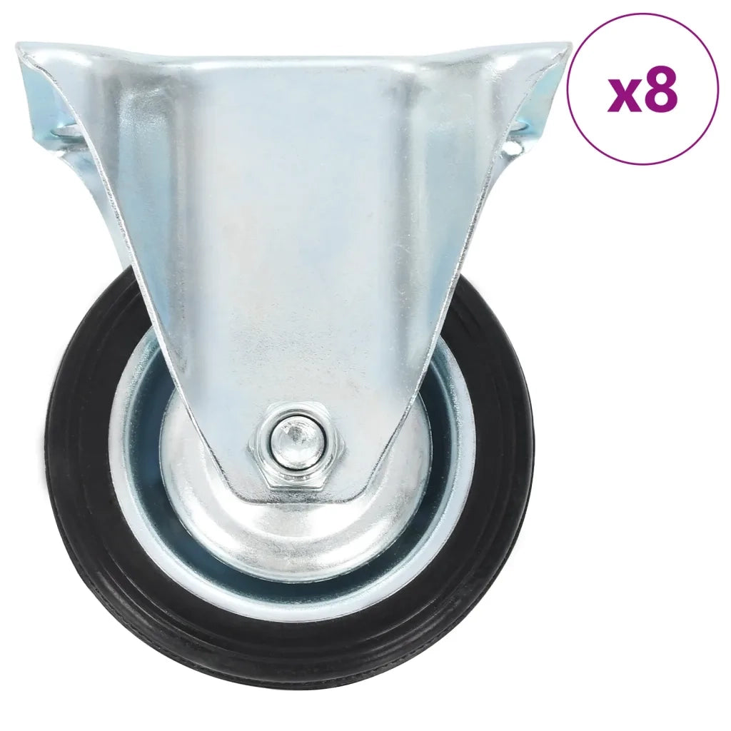 Rotelle Fisse 8 pz 75 mm cod mxl 72375