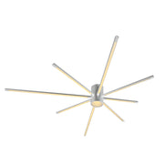Lampadario plafoniera moderno a led 9 luci da soffitto forma ragno 3360lm da 42w