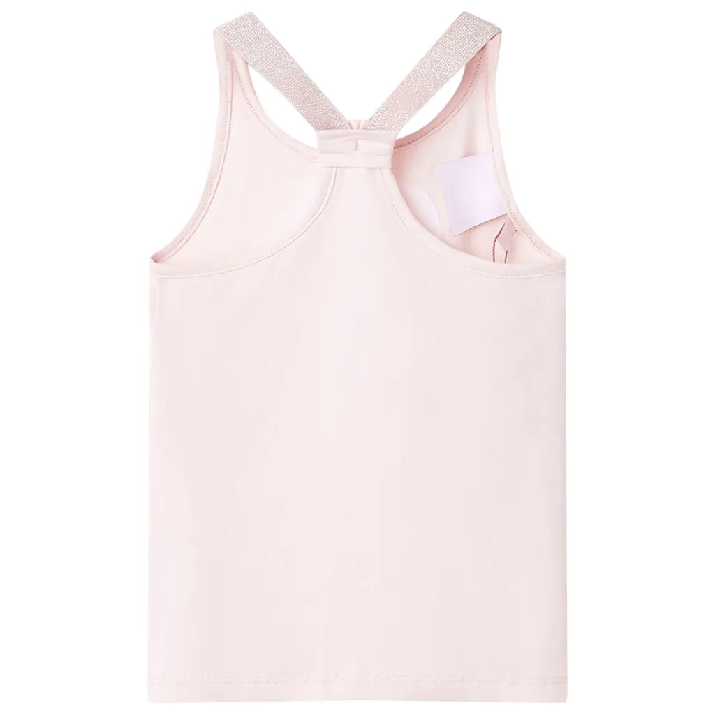 Canotta da Bambina Rosa Tenue 128 11197