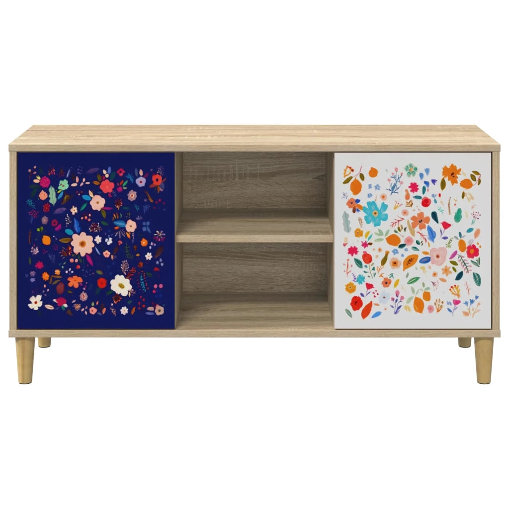 Mobile TV MAINZ 102 x 33 x 50 cm Sonoma Legno ingegnerizzato 8007044