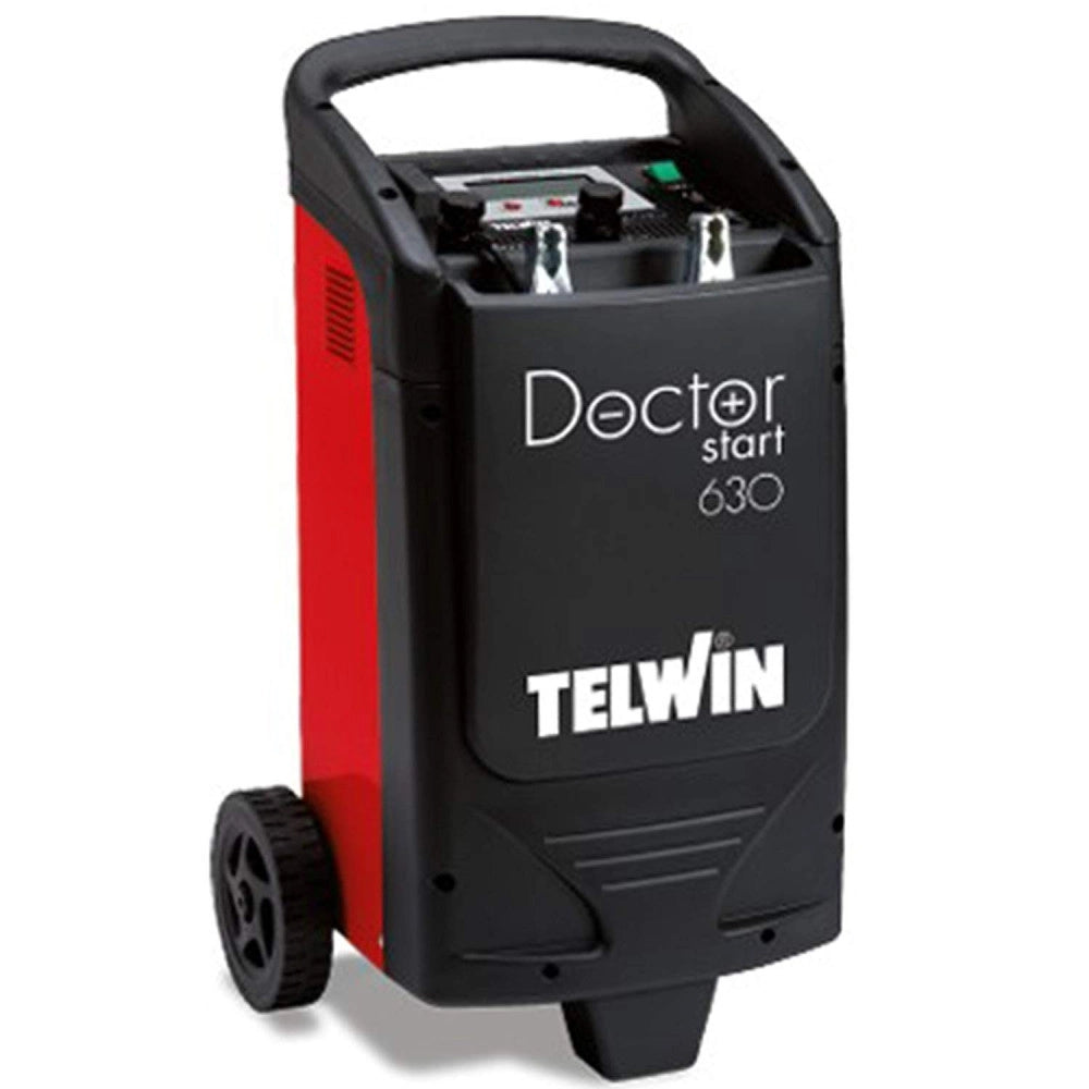 Trade Shop - Telwin Doctor Start 630 230v 12/24v Caricabatterie Avviatore Tester Elettronico -