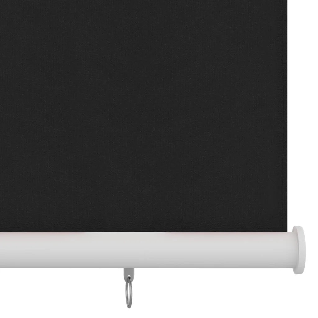Tenda a Rullo per Esterni-Tenda da sole avvolgibile 220x140 cm Nera
