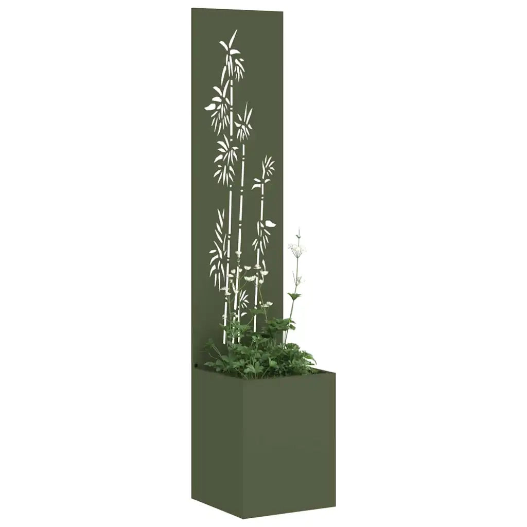 Schermo per privacy in giardino Oliver verde 32 x 32 x 150 cm CFW4429907