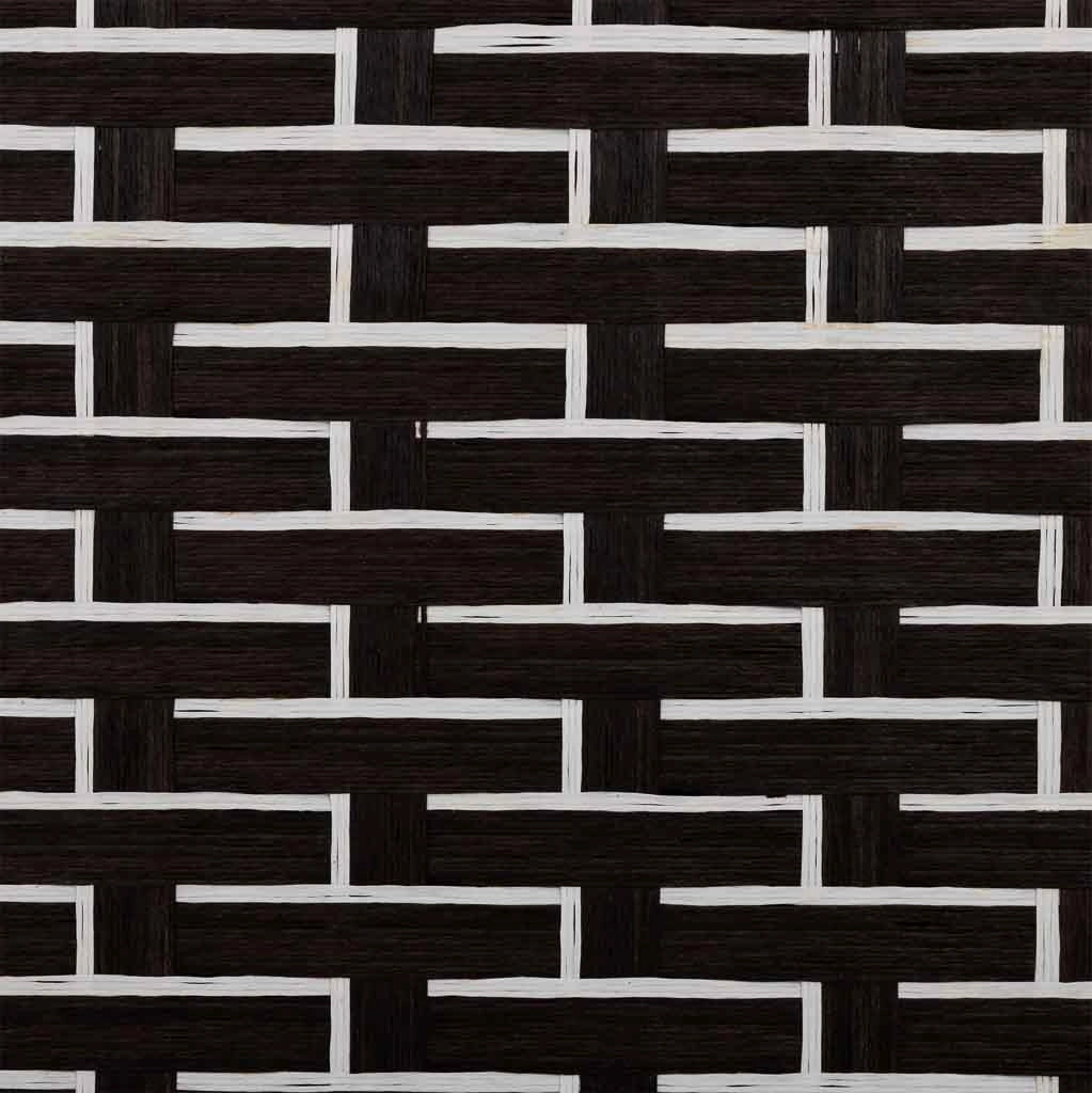 Biombo papel trenzado 4 hojas 50(x4)x3x180h cm