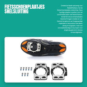 Coprimostra flessabile per pedali da bicicletta - Chiusura rapida - Comfortevole camminata - Copertura per pedali SpeedPlay Zero - Protezione per pedali da bicicletta - Adatto per pedali da bicicletta