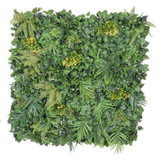 Parete Sintetica Resina Verde Tropical da Esterno 100x100 - ELIXOR