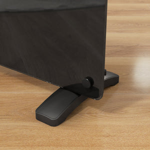 Riscaldatore a Convezione 2000W da Pavimento o a Parete con Telecomando e Timer Nero