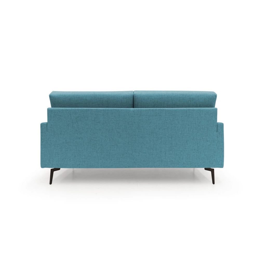 Saturno Divano moderno in tessuto morbido impermeabile T03 160 cm azzurro