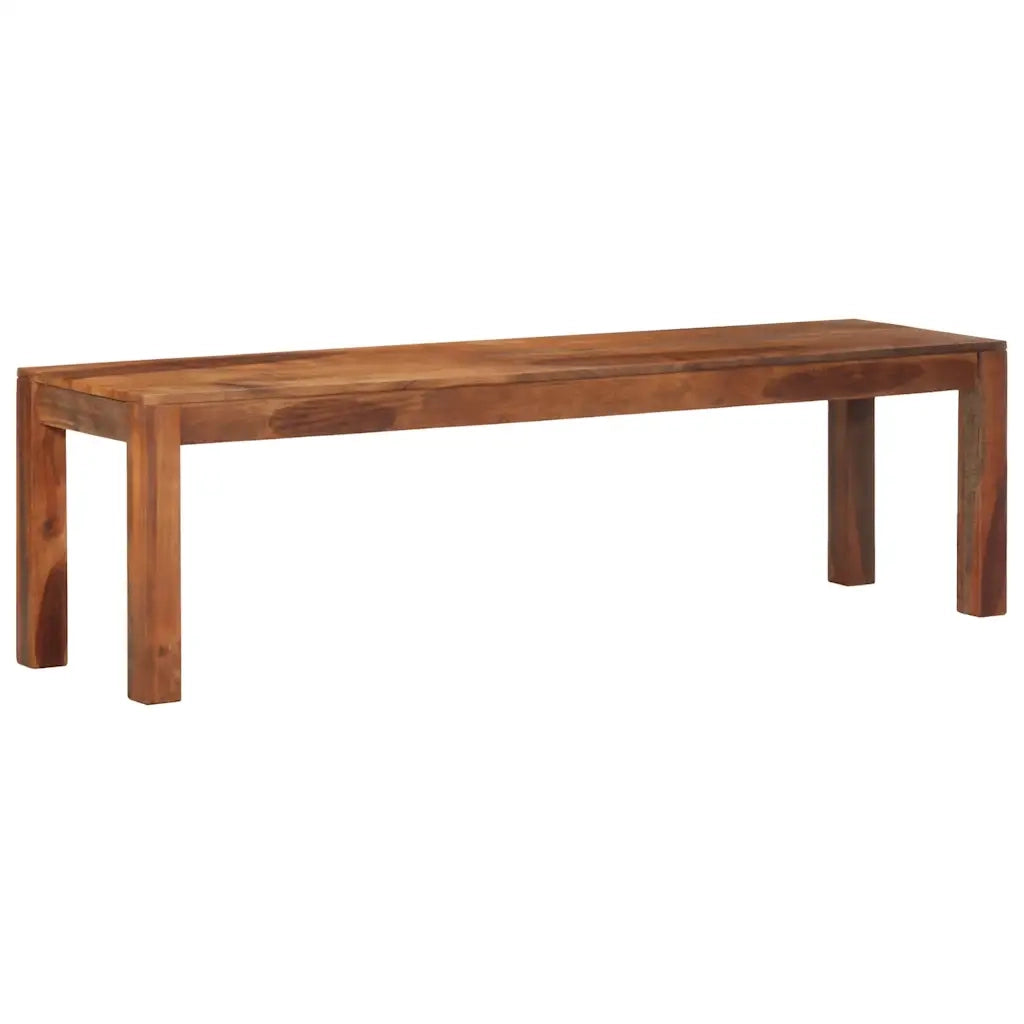 Panca-Sgabello 160 cm in Legno Massello di Acacia