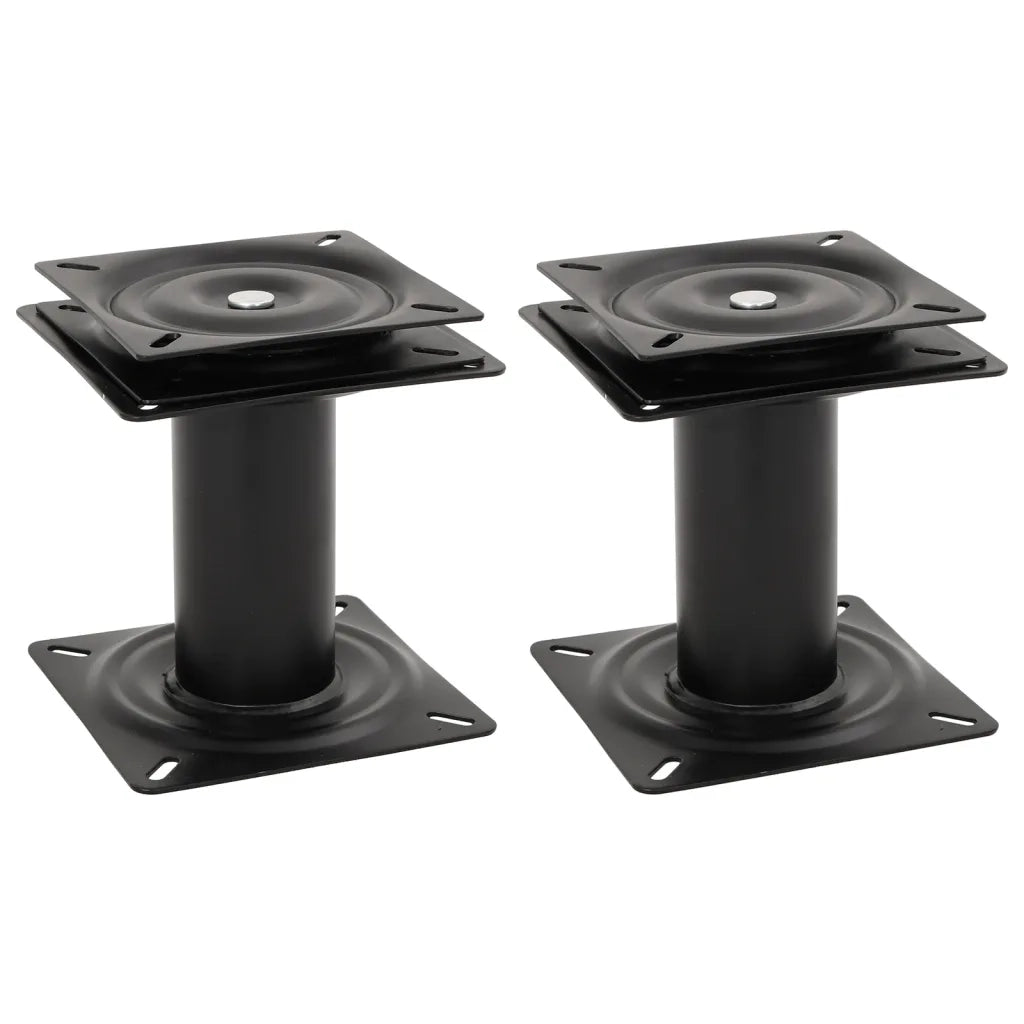 Supporti Sedile Barca 2pzcon Sedile Girevole a 360Â° in Acciaio