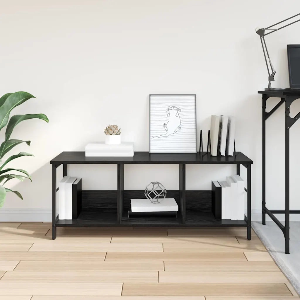 Libreria Rovere Nero 102 x 32 x 40,5 cm Legno multistrato