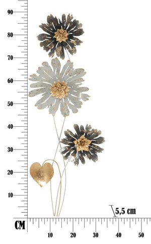 Pannello Simply 35x5,5x88 cm in Ferro Multicolor