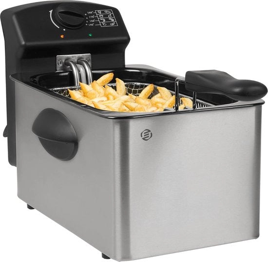 Piastra per Frittelle - Friteuse Professionale - Frittelle Fritta - Frittelle Maker - Ideale per Santo Natale e Capodanno