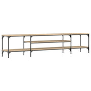 Mobile TV | Armadietto TV | Mobile Porta TV Rovere Sonoma 201x35x45 cm Legno Multistrato e Ferro