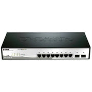 D-link dgs-1210-10 switch di rete gestito l2 gigabit ethernet (10/100/1000) 1u nero, grigio - DLINE000063