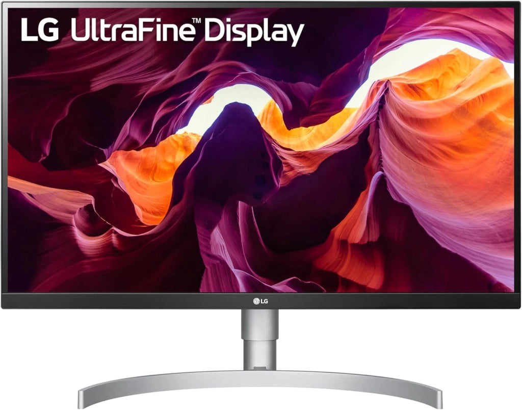 27UL850 Monitor 27" UltraHD 4K LED IPS HDR, 3840x2160, AMD FreeSync 60Hz, HDMI 2.0 (HDCP 2.2), Display Port 1.4, USB-C, USB Hub, Speaker Stereo, Uscita Audio, Flicker Safe, Stand Pivot, Bianco