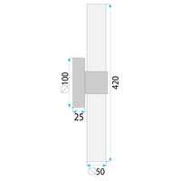 Applique Da Parete Led Lhj070-w Gold