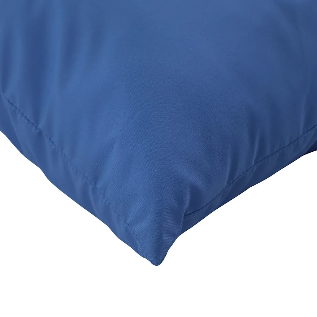 Cuscini per Pallet 3 pz | Cuscini per sedie Blu in Tessuto Oxford