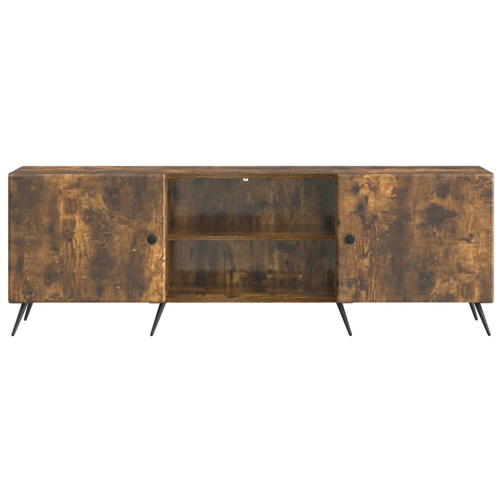 Mobile TV Rovere Fumo 150 x 31 x 50 cm Legno ingegnerizzato