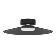 Plafoniera Industrial Minimal Conomavilla-Z Acciaio Nero Led 15,5W 2000Lm Ip20