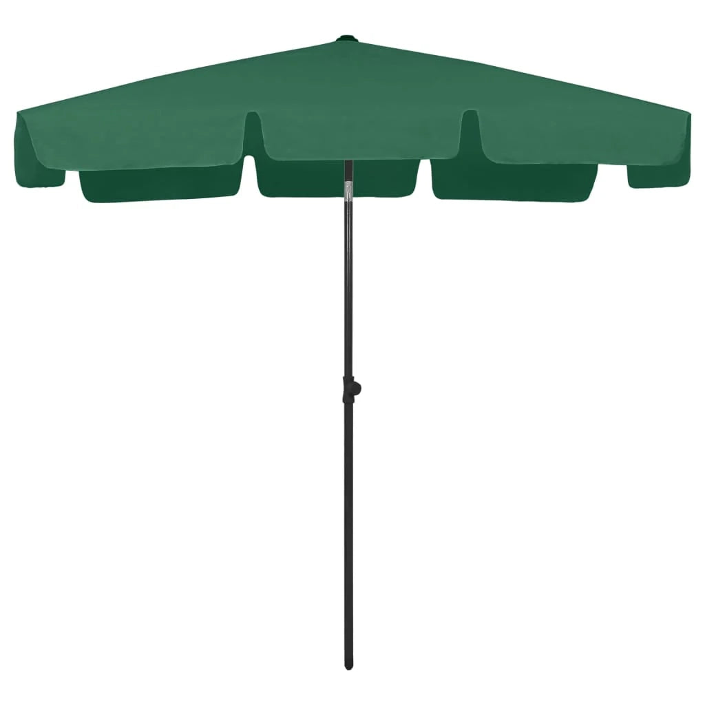 Ombrellone verde 200 x 125 cm 02_0008410