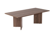 Tavolino da caffè in legno "Sabin" - 60 x 119 x 40 cm - Noce
