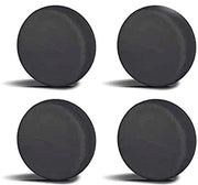 Set di coperture per cerchi in gomma acqua-resistenti per veicoli RV - 4-Pack coperture cerchi per camper con protezione UV, universale per rimorchi e auto