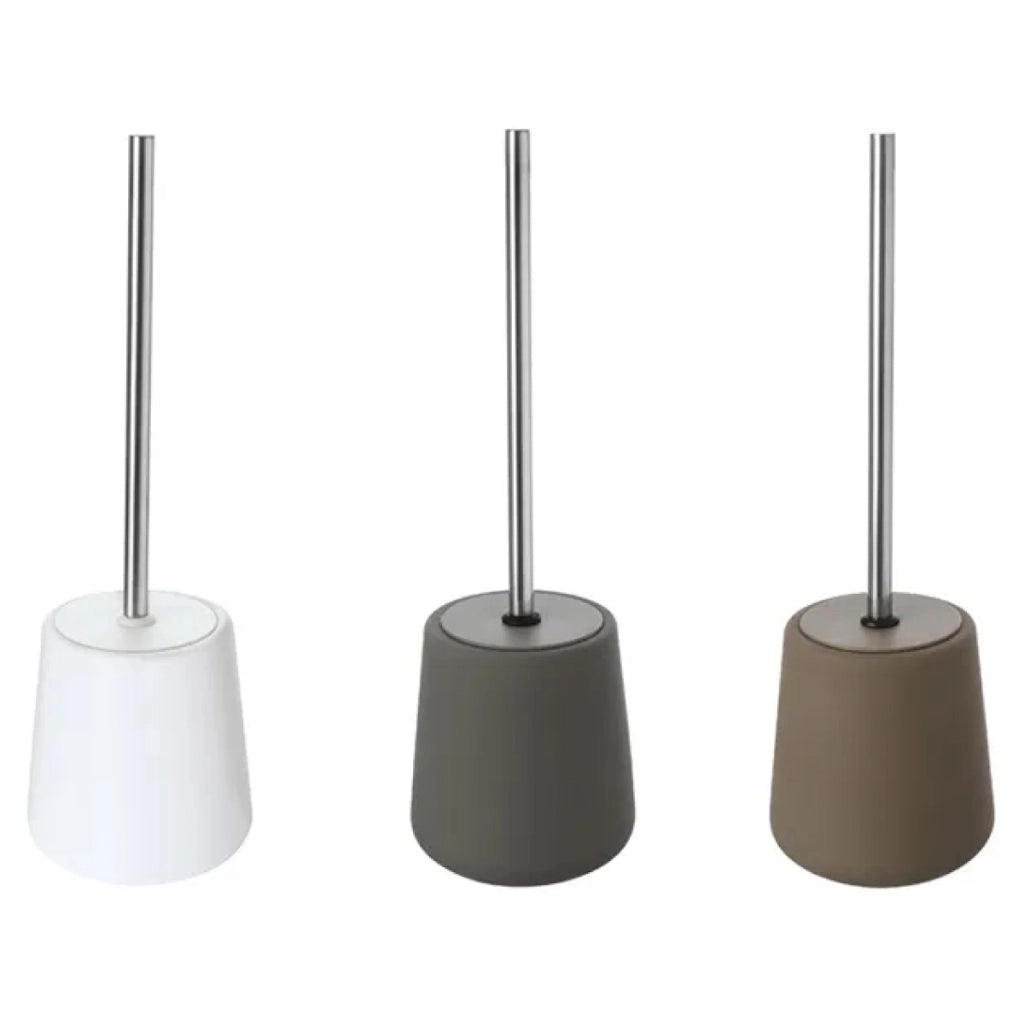 PORTASCOPINO IN CERAMICA MODELLO SIDNEY DIM. CM(LXPXH):ø10,8Xø10,8X39 BIANCO   BRAND SRL