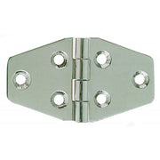 CERNIERA INOX ESAGONALE mm. 84x37 spessore mm. 2