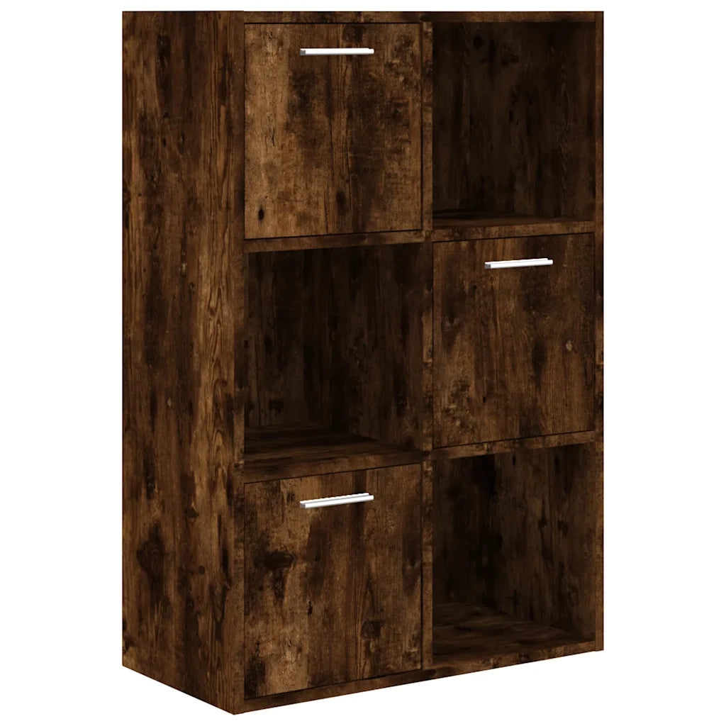 Mobile Contenitore in Rovere Fumo 60x29,5x90 cm CFW2763817