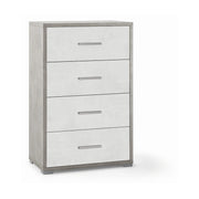 Mobile 4 Cassetti Kit Cemento cm 71x41x110h - Sarmog