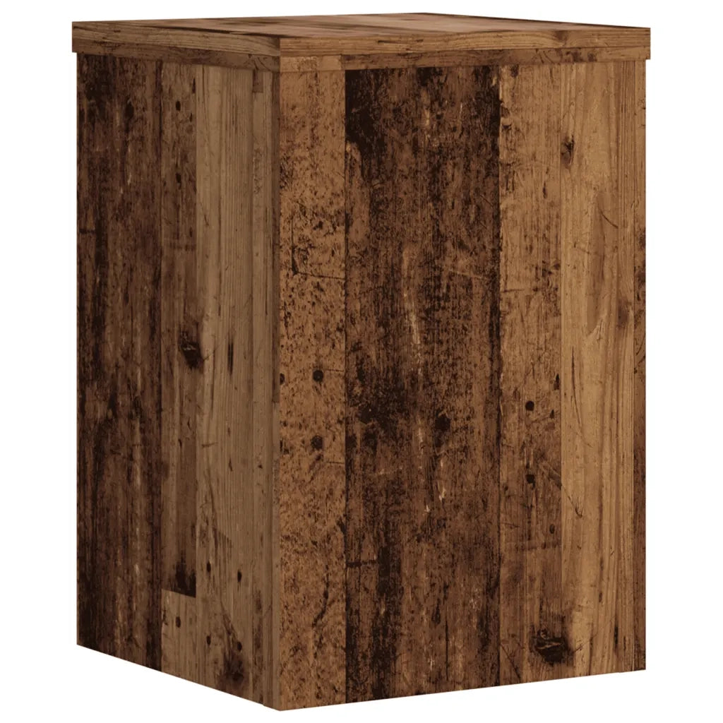 Supporti per Piante 2 pz Legno 20x20x30 cm Legno Multistrato