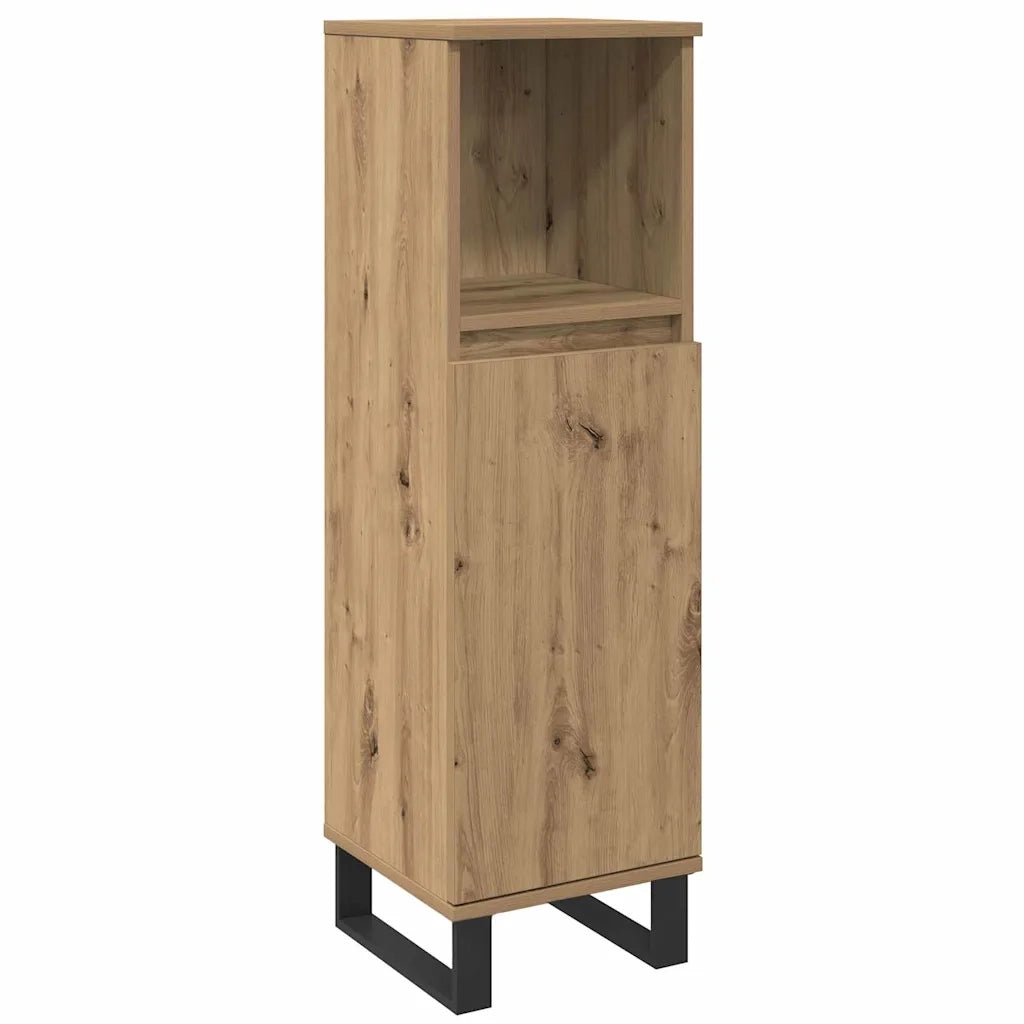 Set di mobili per il bagno 3 pcs Marrone Legno multistrato 3378511